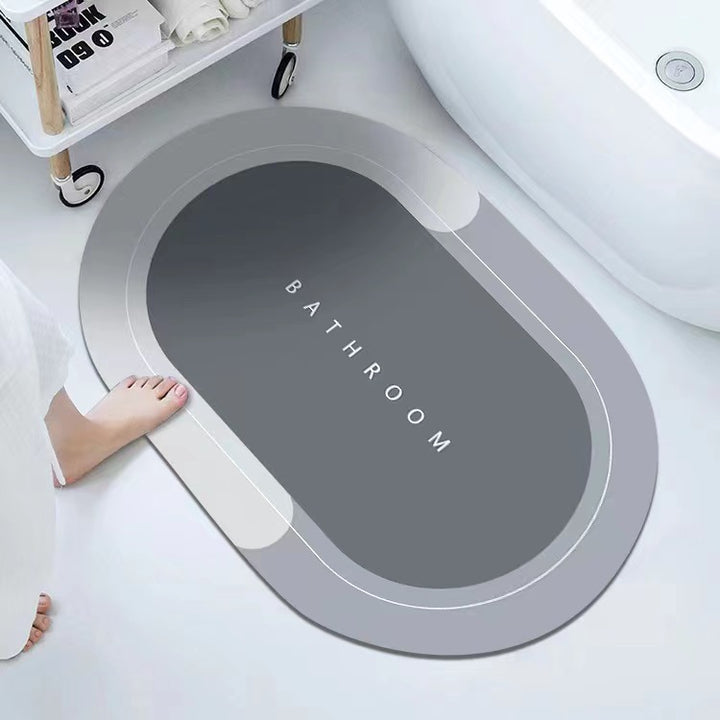 Microfiber Bath Mat Bowlift
