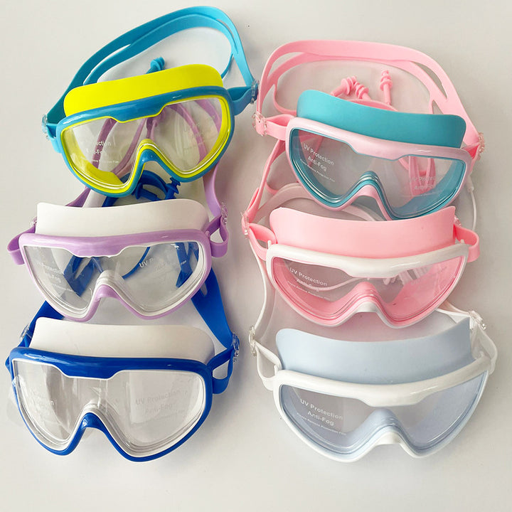Professional swimming mask with anti-fog technology Bowlift