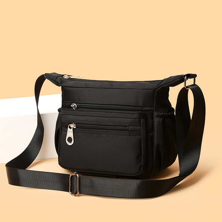 Multi-Zipper Crossbody Organizer Bag Bowlift