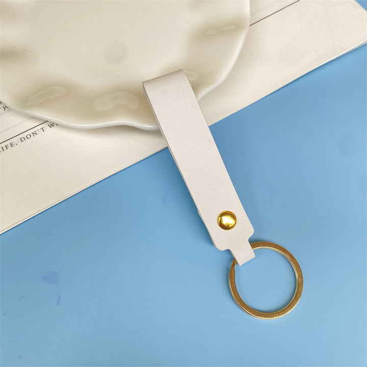 Stylish Leather Key Fob Bowlift