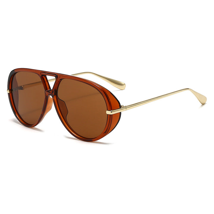 Women's fashionable oversized sunglasses with stylish frame Bowlift