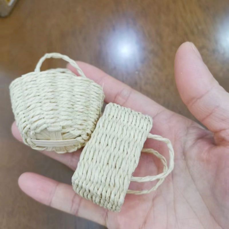 Handwoven Decorative Storage Basket Bowlift