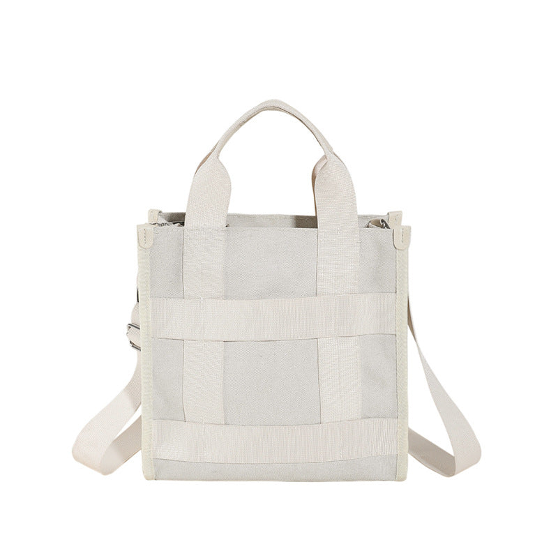 Versatile Canvas Shoulder Bag Bowlift