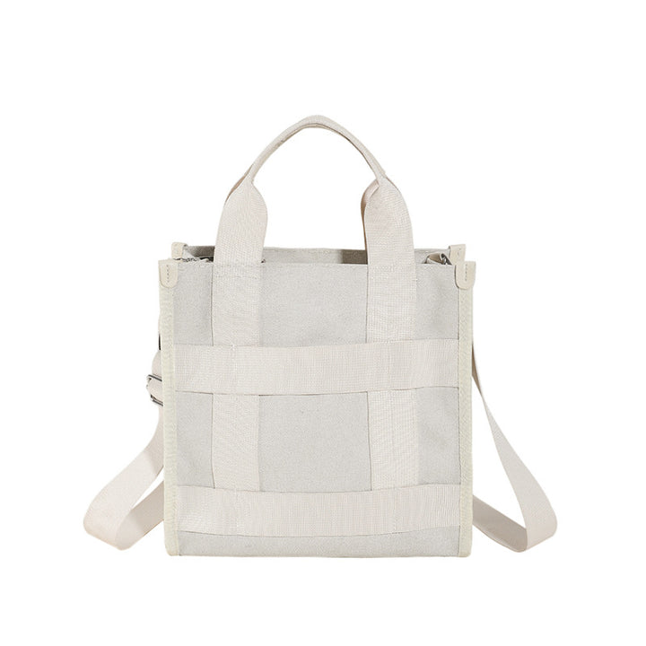 Versatile Canvas Shoulder Bag Bowlift