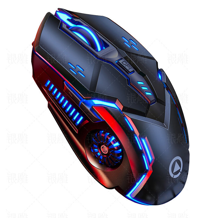Wireless Gaming Mouse with RGB Lighting Bowlift
