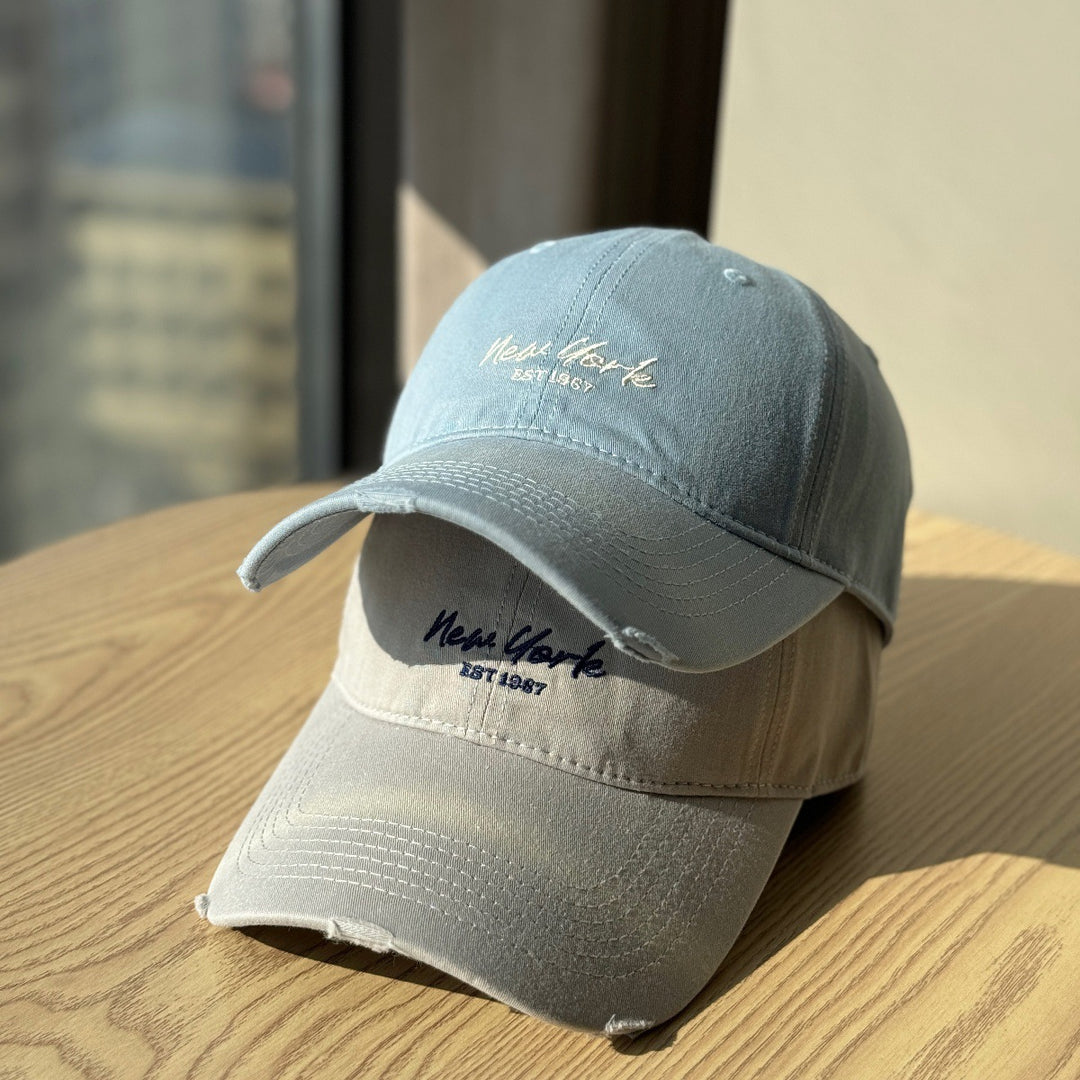 Men's Embroidered Baseball Cap Bowlift