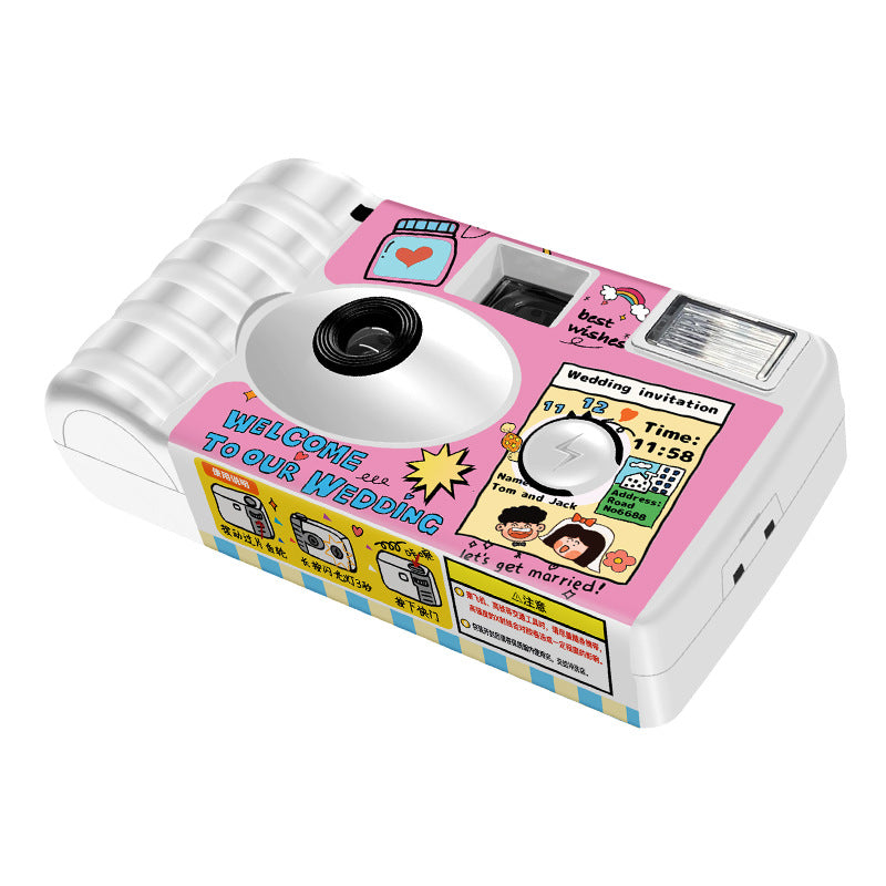 Wedding-Themed Disposable Film Camera Bowlift