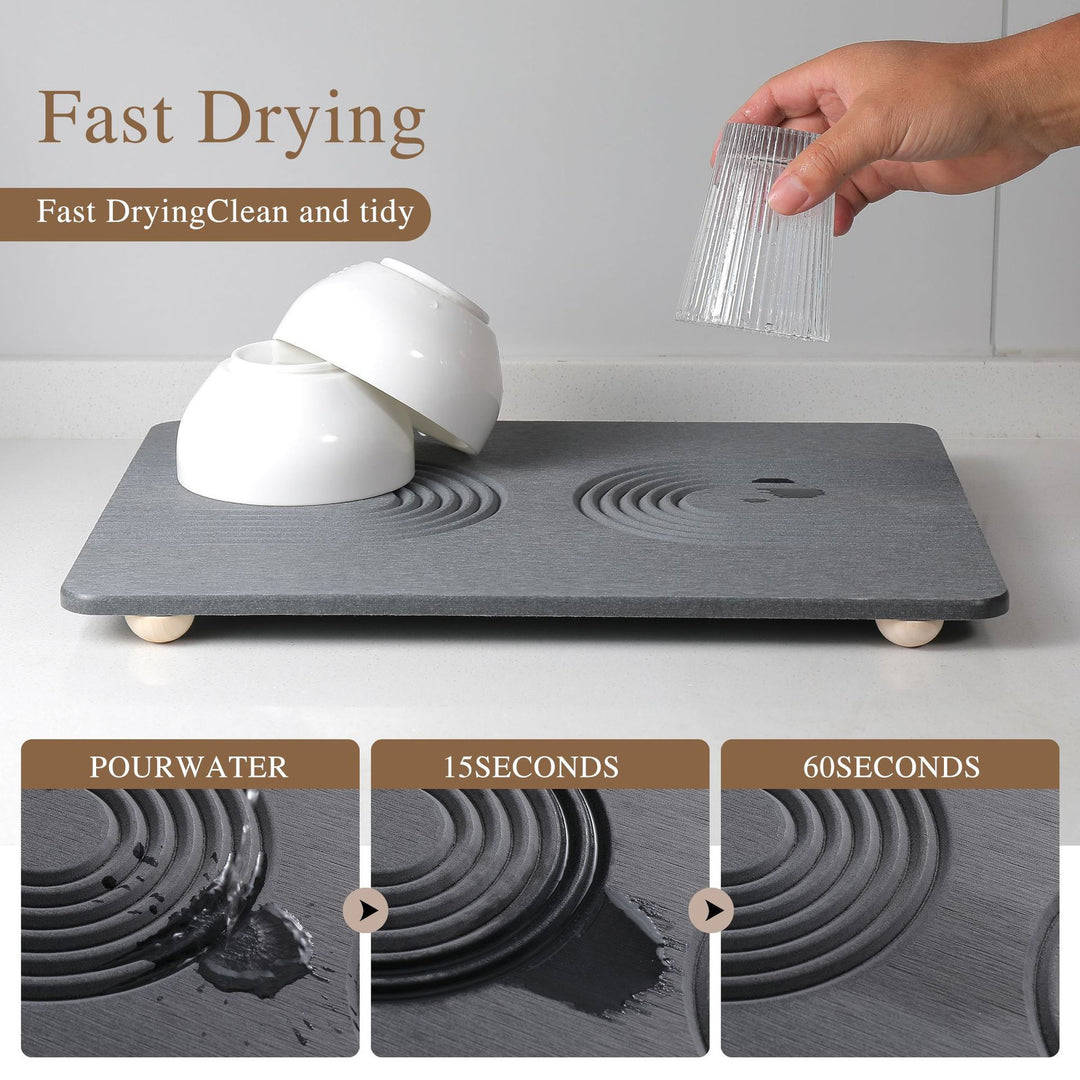 Multi-Functional Dish Drying Pad Bowlift