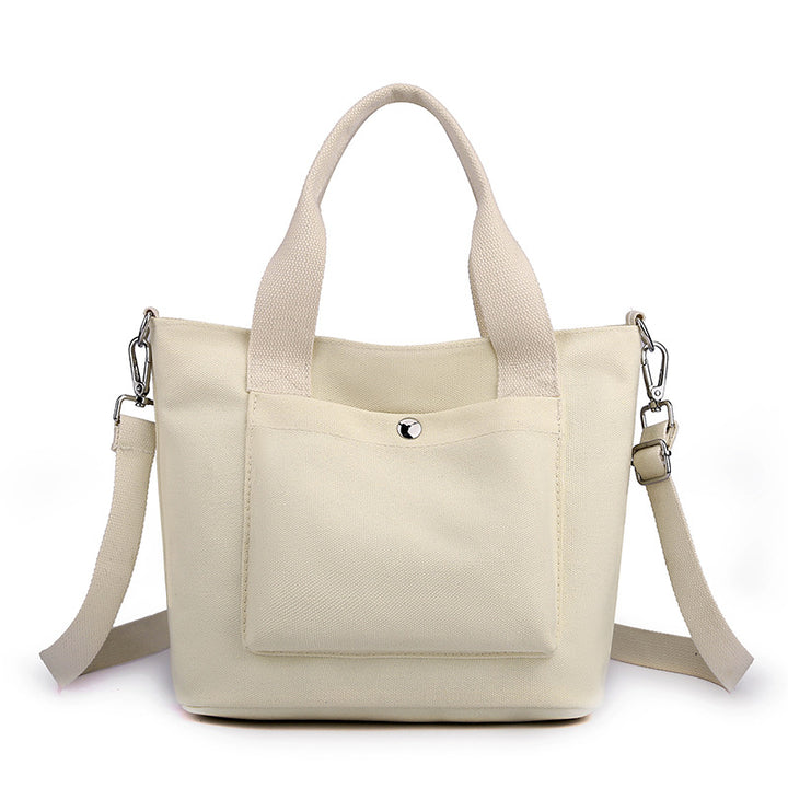 Compact Multi-Functional Canvas Handbag Bowlift