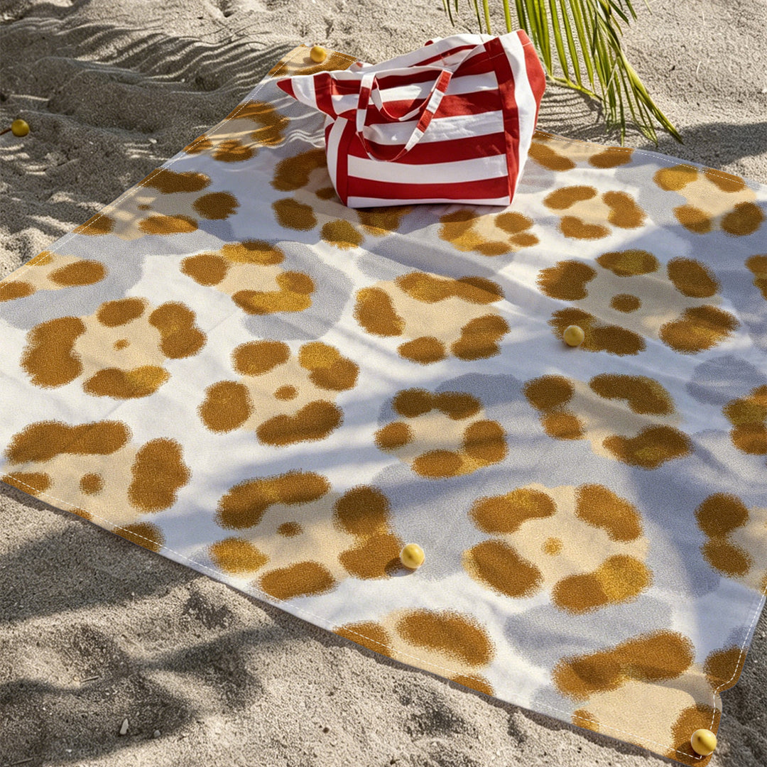 Mandala Design Beach Mat Bowlift