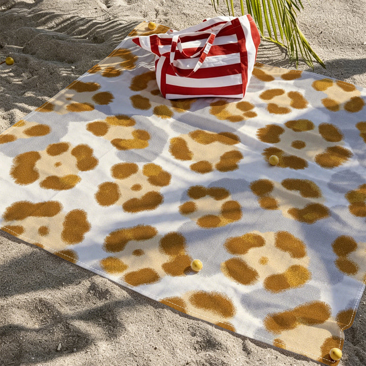 Mandala Design Beach Mat Bowlift