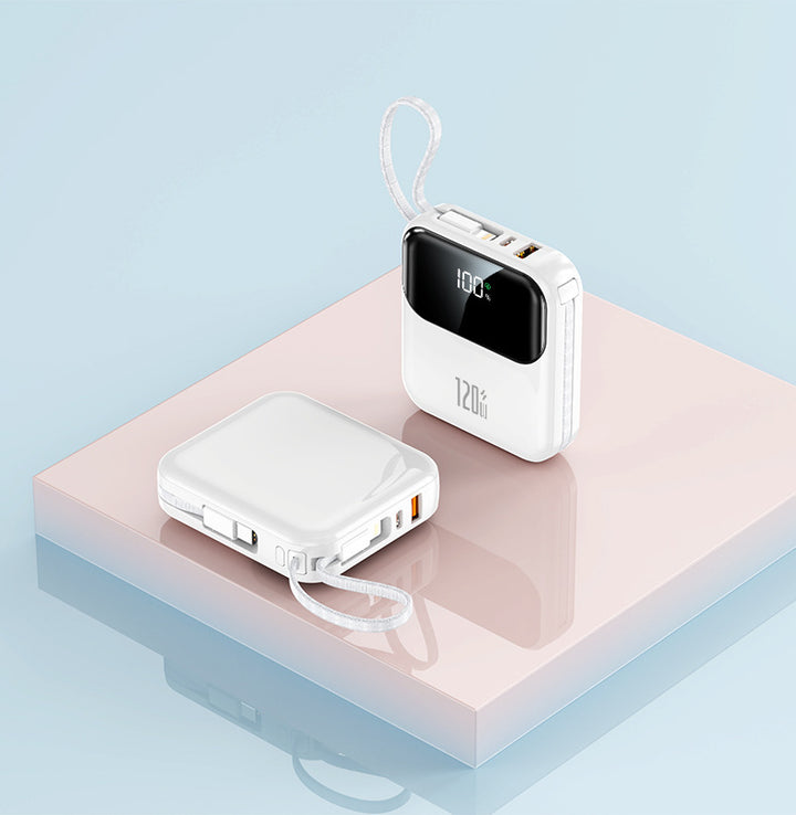 Compact power bank with digital display and high-speed charging function Bowlift