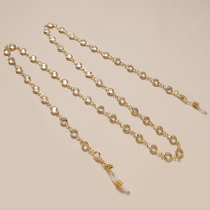 Elegant Beaded Eyewear Chain Bowlift