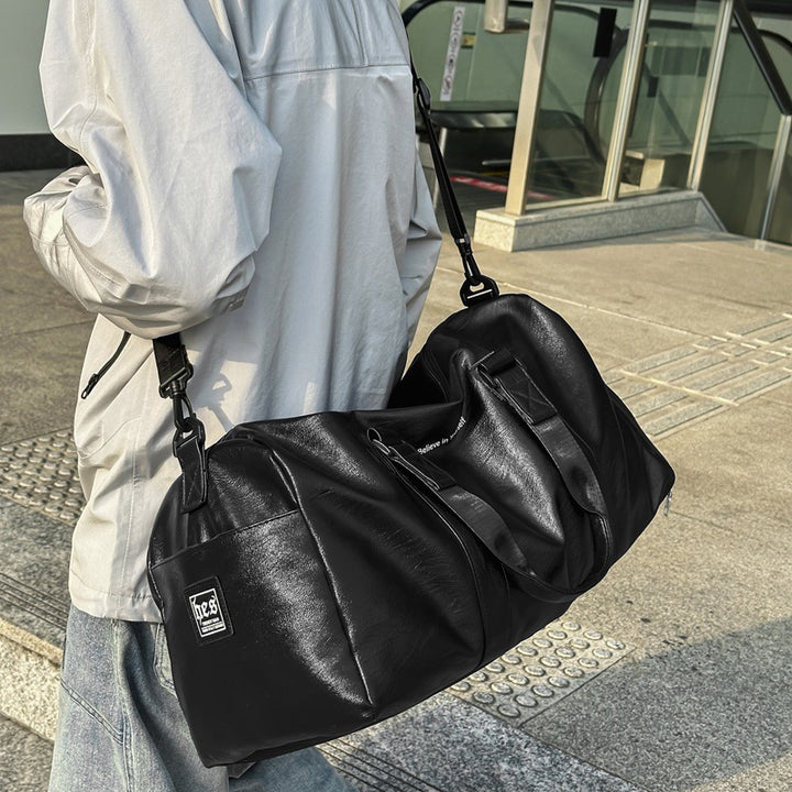 Premium Leather Duffel Bag Bowlift
