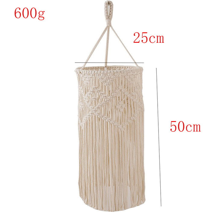 Macramé Hanging Light Shade Bowlift