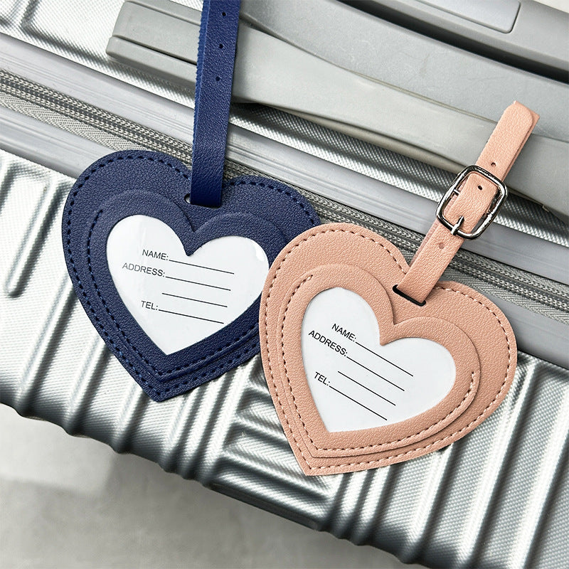 Heart-Shaped Luggage Tag Bowlift