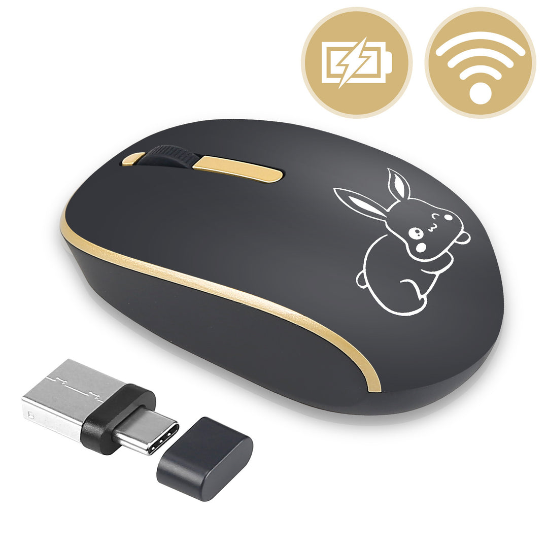 Wireless Ergonomic Mouse with Charging Function Bowlift