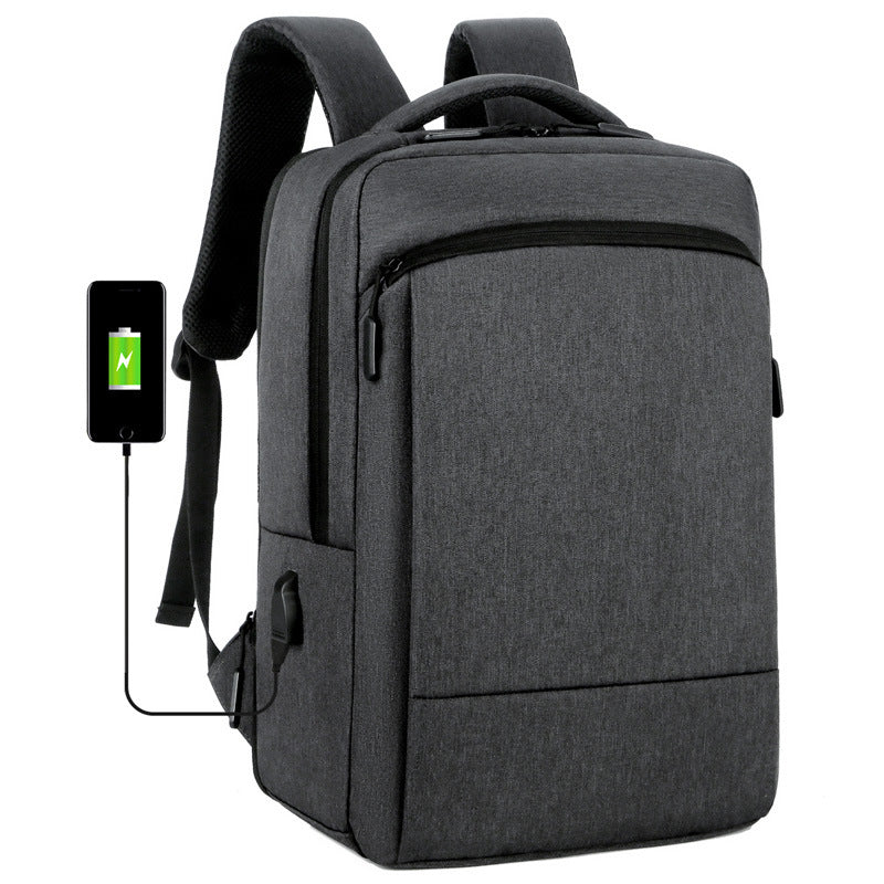 Tech-Integrated Business Backpack Bowlift