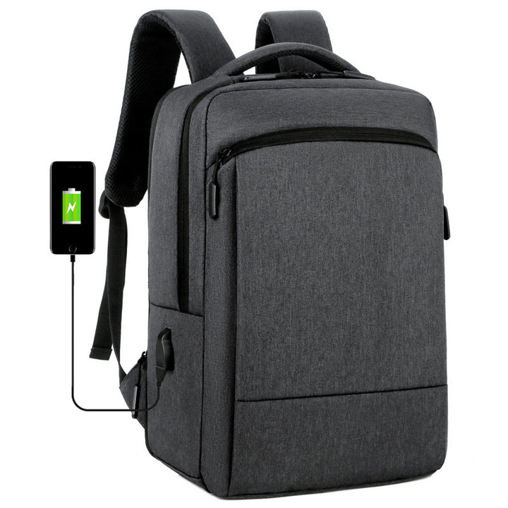 Tech-Integrated Business Backpack Bowlift
