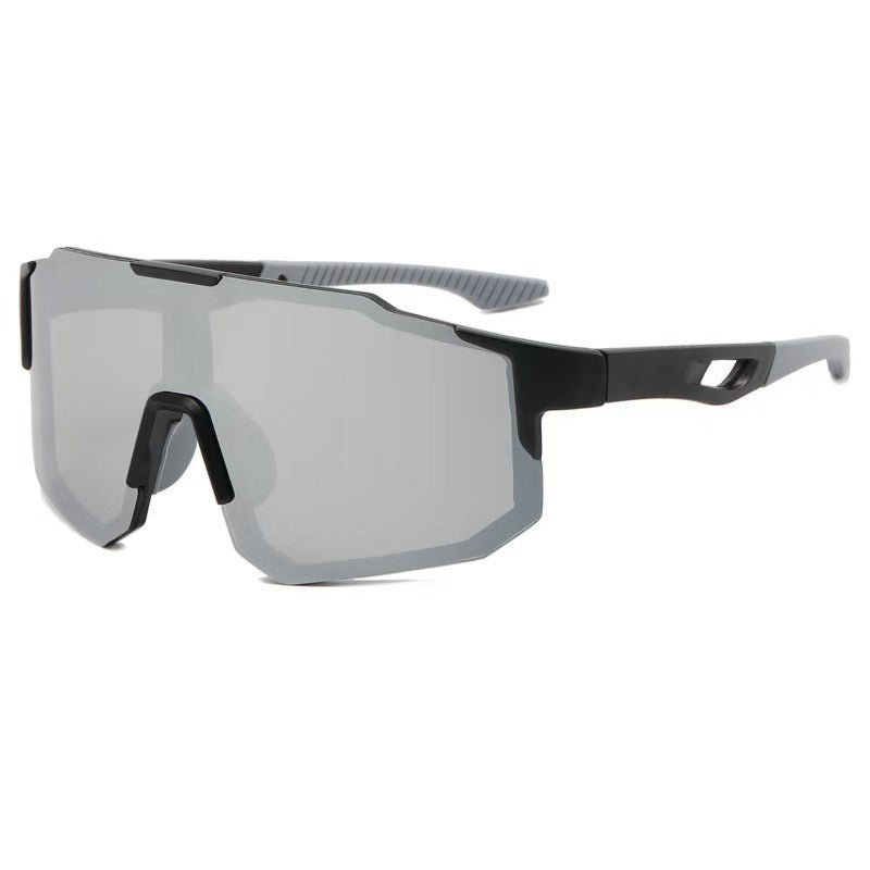 Unisex nan sporty bicycle sunglasses with a one-piece visor, UV protection and non-slip nose pads Bowlift