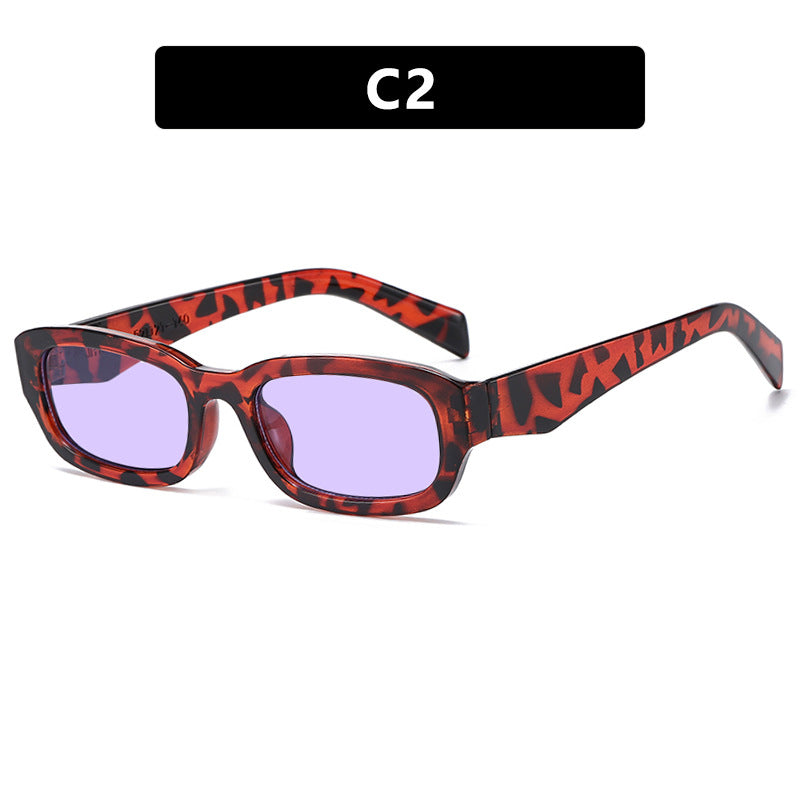 Women's fashionable sunglasses with stylish, rectangular frame Bowlift