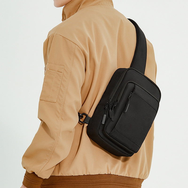 Compact Multi-Pocket Sling Bag Bowlift