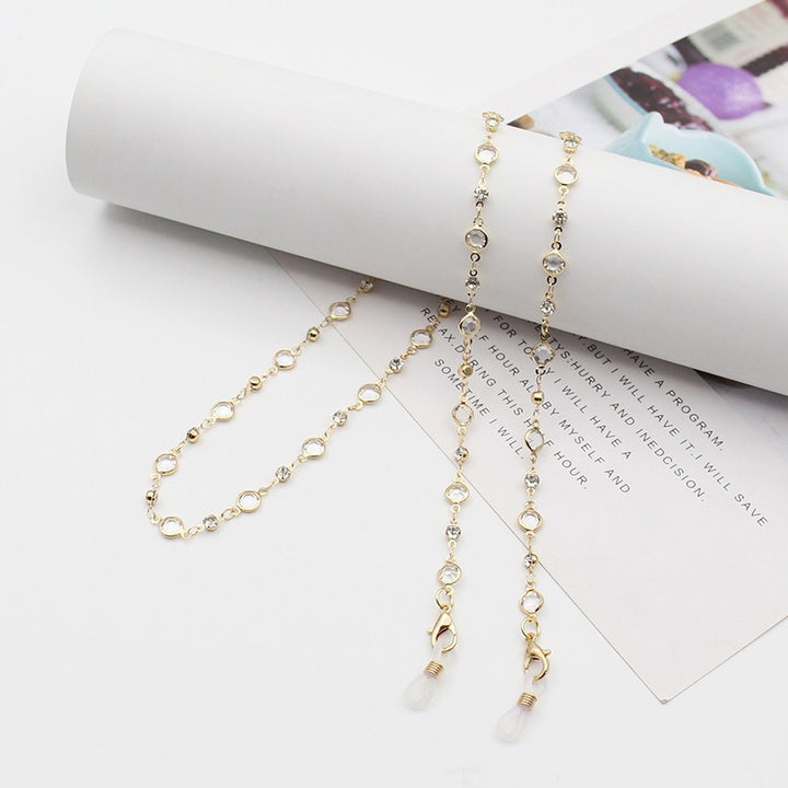 Elegant Crystal-Embellished Eyewear Chain Bowlift 1788159829