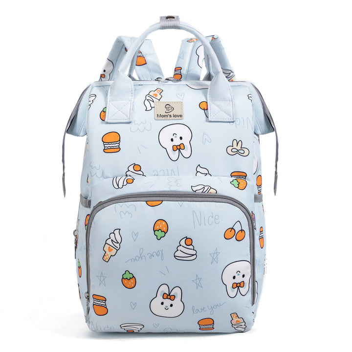 Cartoon-Themed Diaper Backpack Bowlift