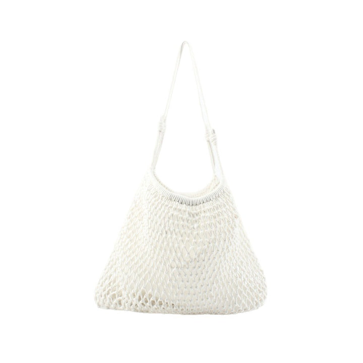 Net bag with flexible shape and stylish shoulder straps Bowlift