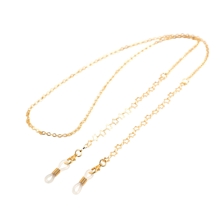 Star-Patterned Eyewear Chain Bowlift
