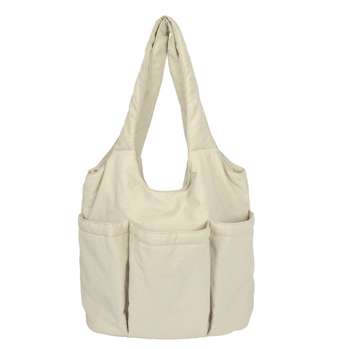 Practical Multi-Pocket Tote Bag Bowlift