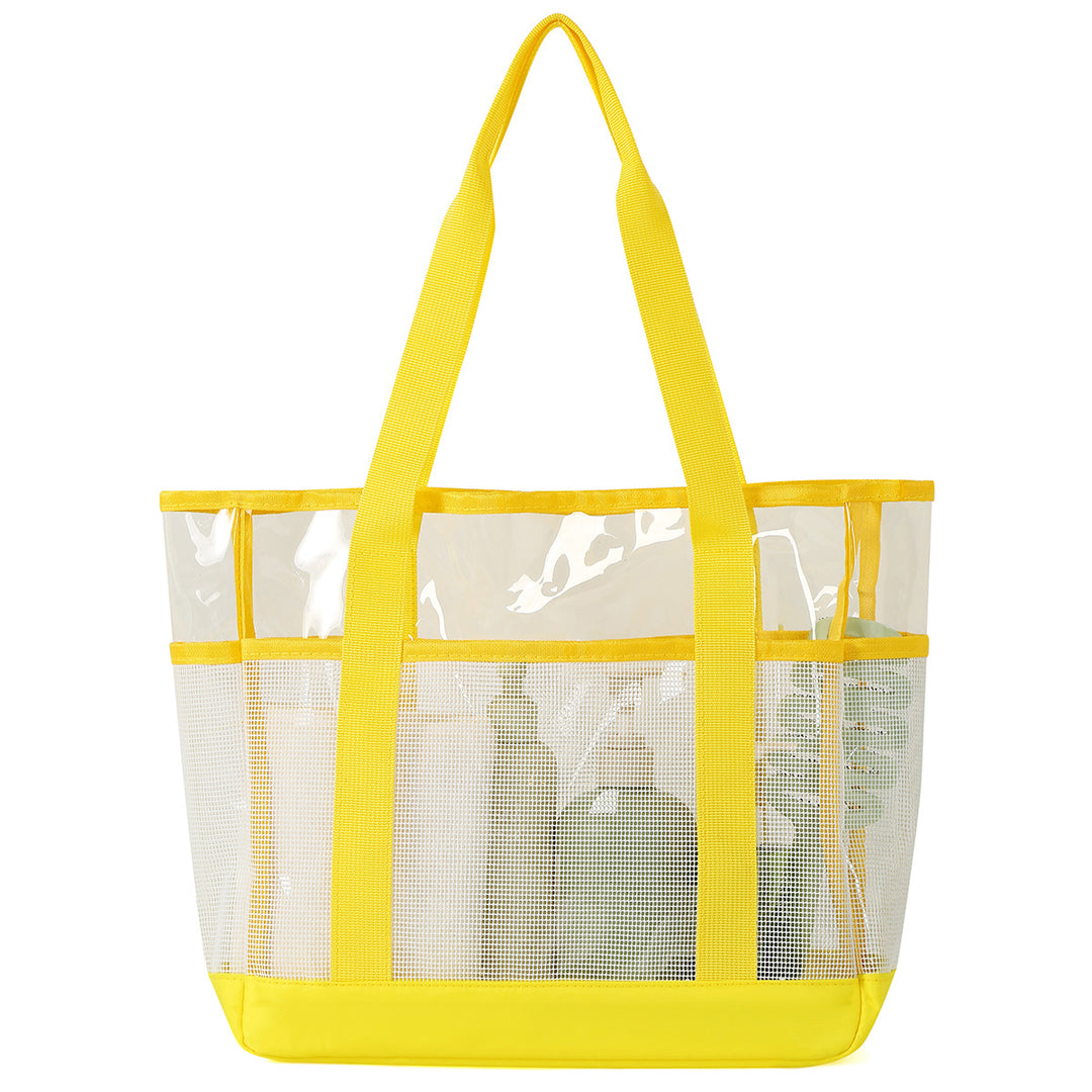 Spacious Clear Tote Bag Bowlift