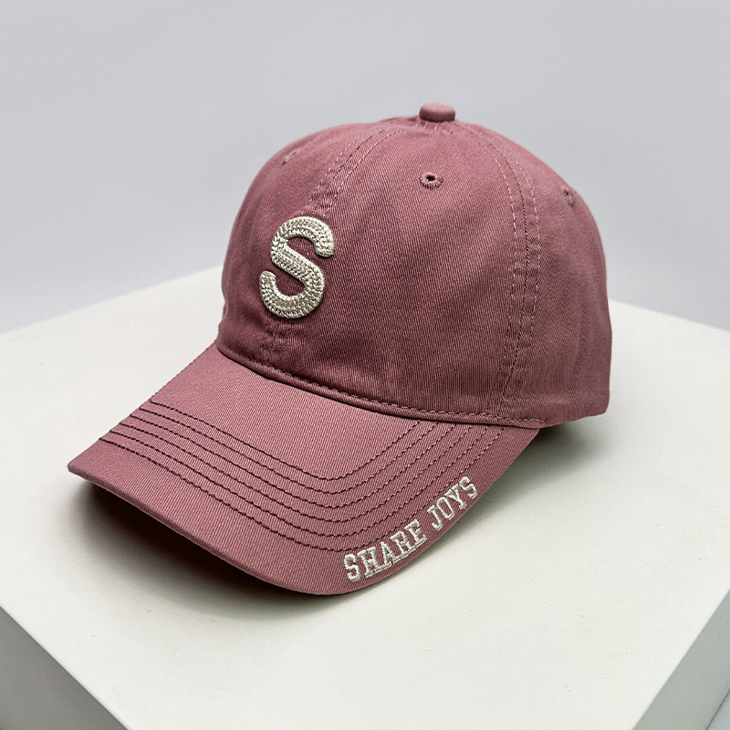 Men's Casual Cotton Distressed Cap Bowlift