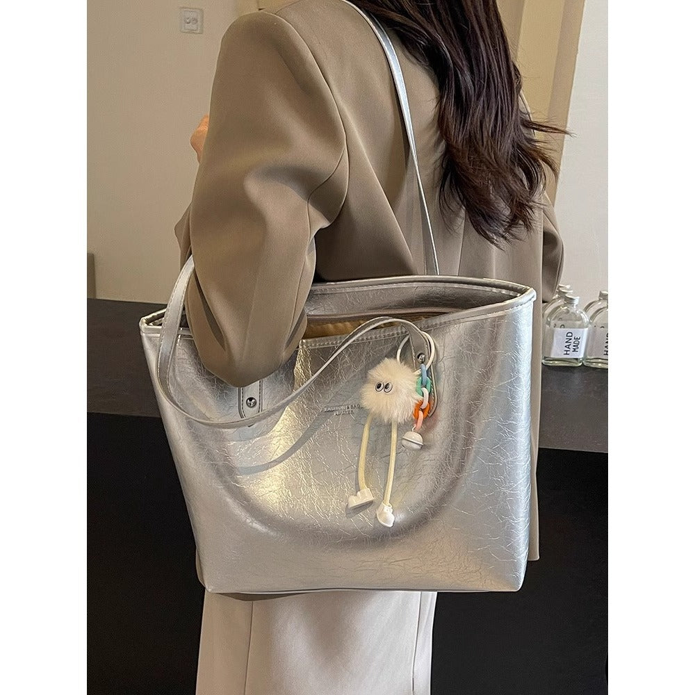 Premium Textured Tote Bag Bowlift