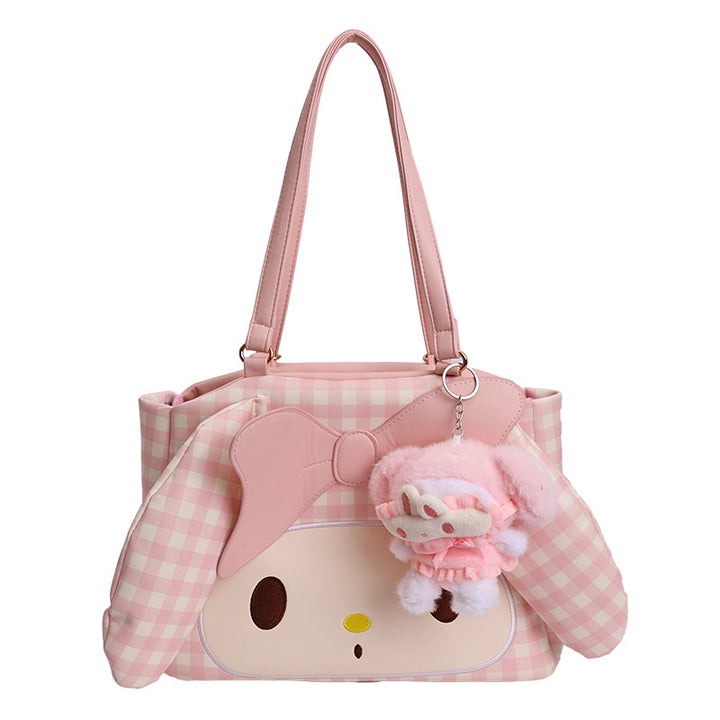 Quilted Bow Shoulder Bag Bowlift