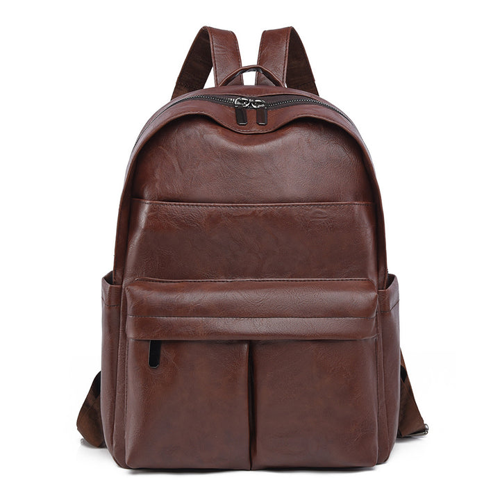 Premium Leather Laptop Backpack Bowlift