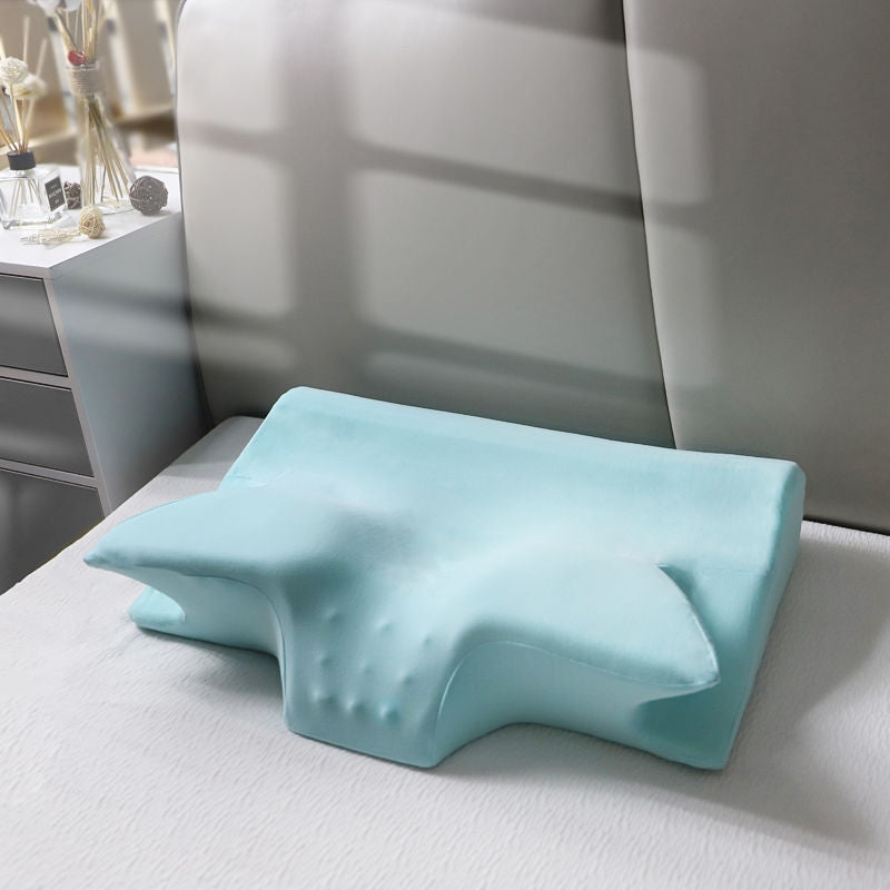 Ergonomic Sleep Pillow With Optimal Neck Support Bowlift