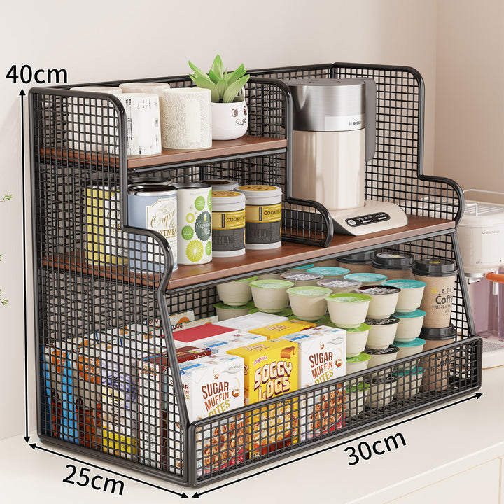 Multi-Tier Kitchen Shelf Organizer Bowlift