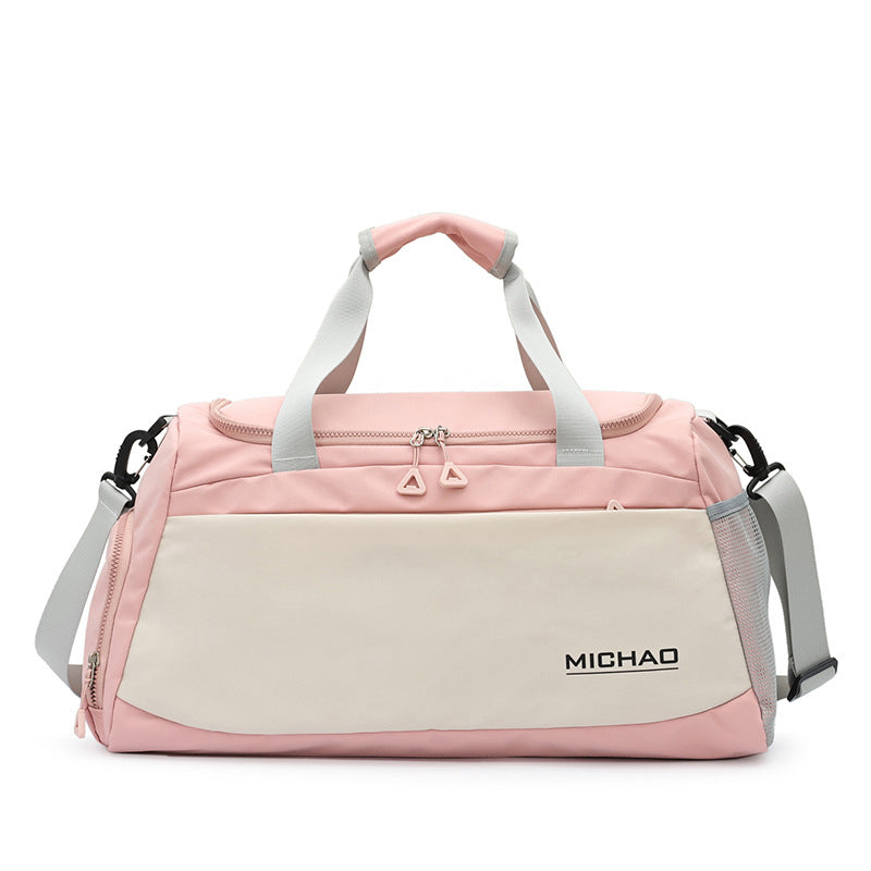 Sporty Duffel Bag with Multiple Compartments Bowlift