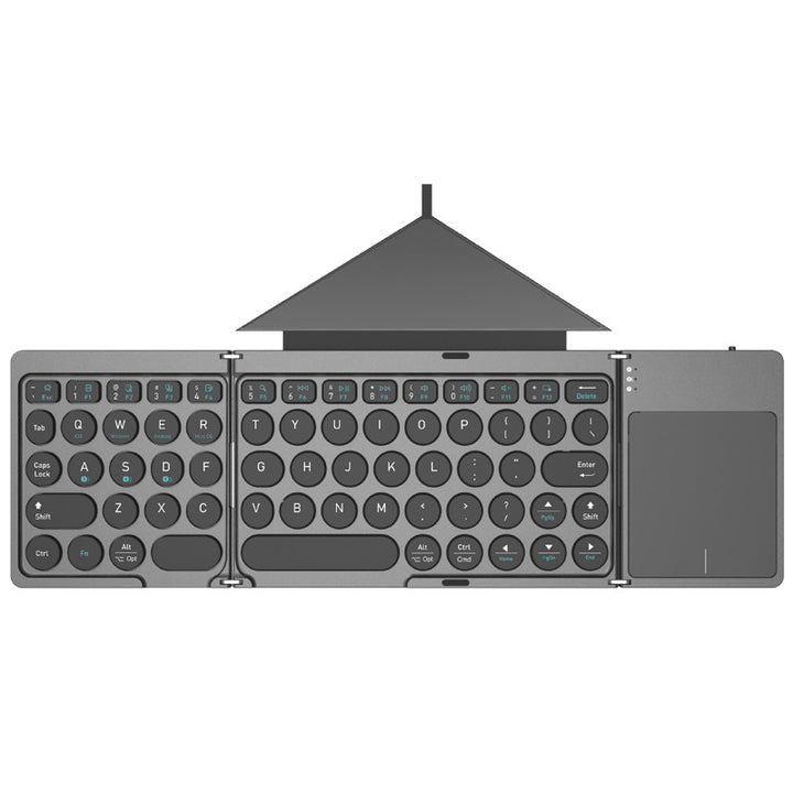 Ultra-Thin Bluetooth Folding Keyboard with Touchpad Bowlift