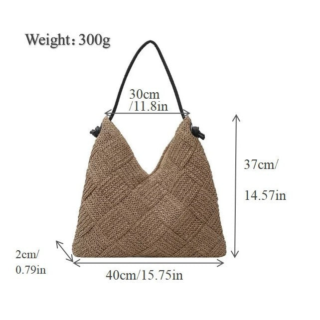 Creative and Sustainable Straw Bag Bowlift