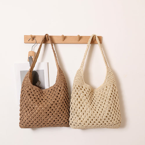 Handmade Macrame Tote Bag Bowlift