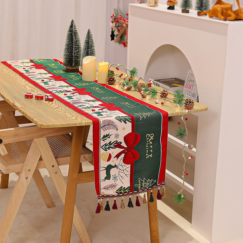 Festive table runner Bowlift