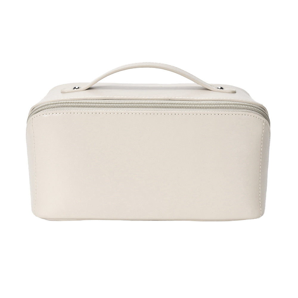 Elegant Cosmetic Bag Made of Artificial Leather Bowlift