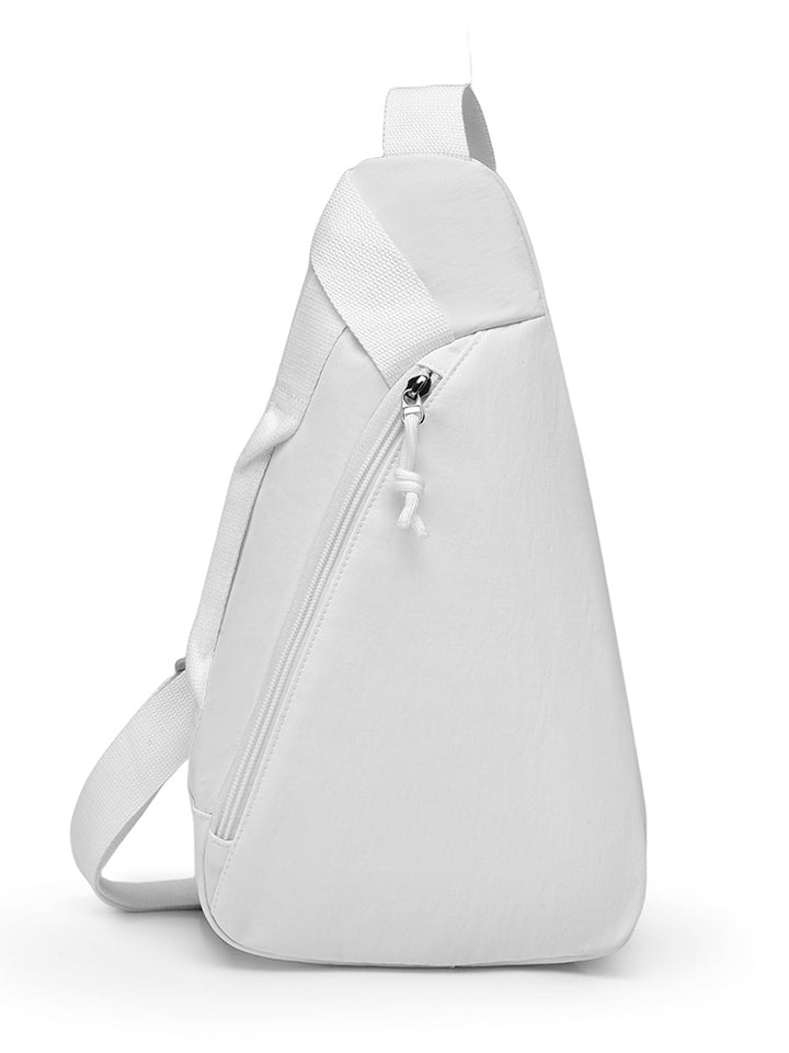 Sling bag with ergonomic design and additional compartments Bowlift