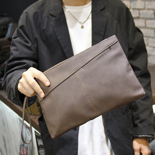 Elegant Clutch Made of High-Quality Faux Leather Bowlift