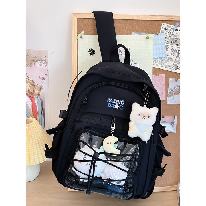 Playful Star-Embellished Backpack Bowlift