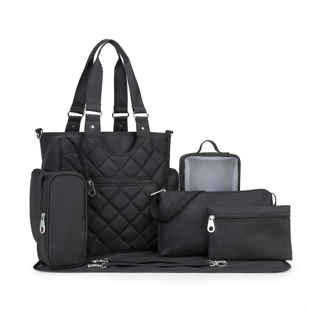 High-quality diaper bag with multifunctional accessories Bowlift