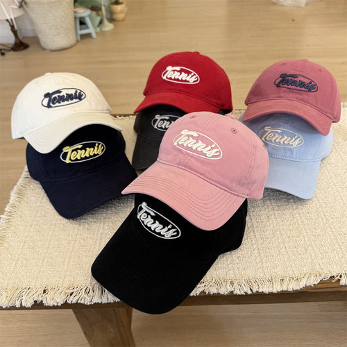 Men's Sports Cap with Tennis Graphic Bowlift