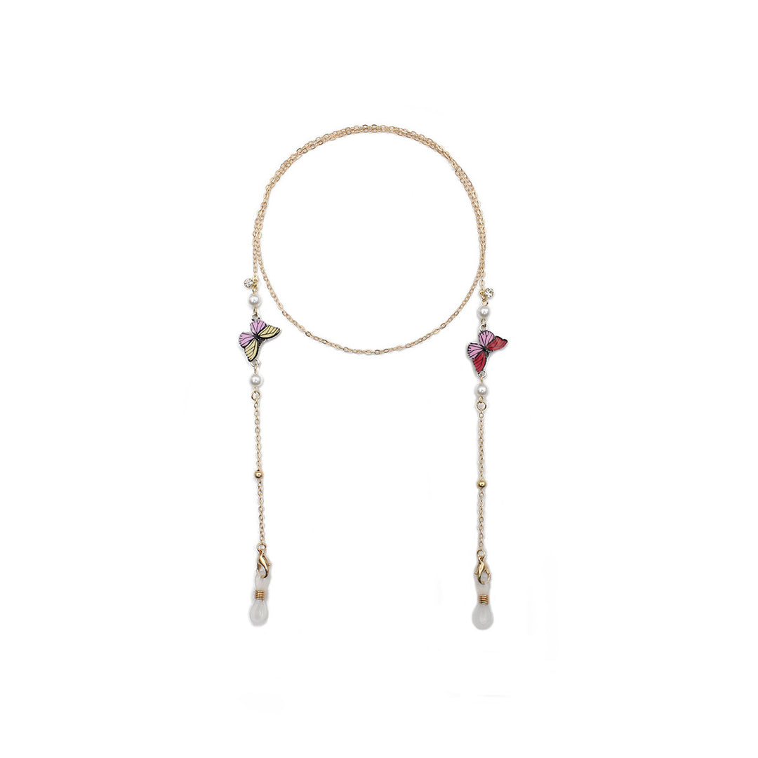 Enchanting Butterfly Eyewear Chain Holder Bowlift